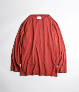 【予約】Boat Neck LS T-shirt