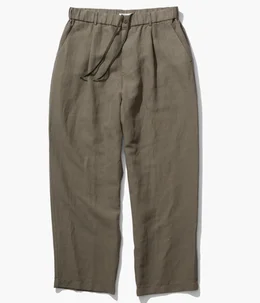 【予約】COTTON LINEN VOILE LOOSE FIT PANTS