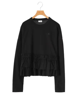 【レディース】Swallow Frill Tiered Long Sleeve Tee