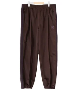 Zipped Track Pant - Poly Smooth