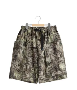 【予約】Belted C.S.Short - Cotton Ripstop / Printed
