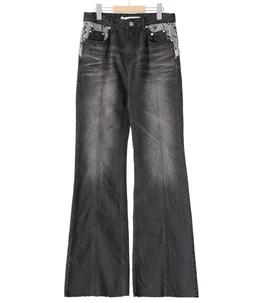 【レディース】DENIM PANTS WITH LACE