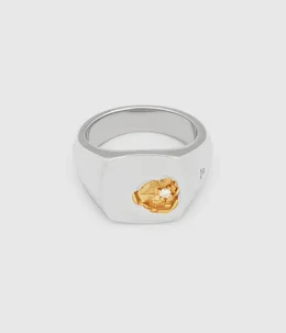 Mined Ring Small Diamond