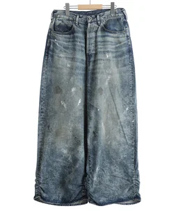 FRESH MAN DENIM WIDE PANTS “PAINT“