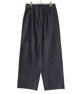 BELTED TROUSERS TYPE 3 - DENIM
