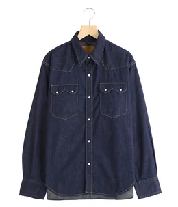 8.5oz DENIM WESTERNSHIRT（ノコギリ型フラップ）