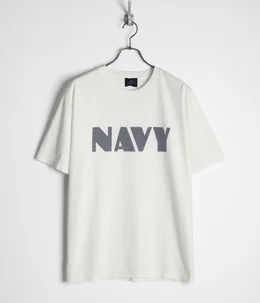 16/-天竺T(NAVY) | REMI RELIEF NAVY LABEL(レミレリーフ ネイビー
