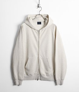 飛び裏毛ZIPパーカ