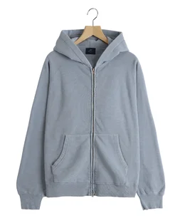 飛び裏毛ZIPパーカ