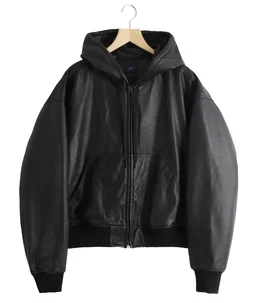 The Barnnet   レザージャケット 黑色 The Barnnet レザージャケット 黑色 LEATHER RIDERS JACKET
