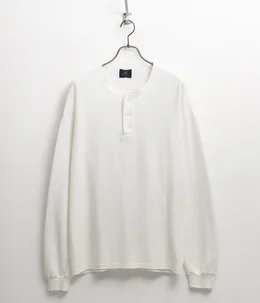 WタックヘンリーネックロンT | REMI RELIEF NAVY LABEL(レミレリーフ