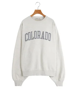 【レディース】SP加工3飛び裏毛クルー(COLORADO)