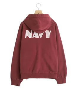 NEW SP加工3飛び裏毛ZIPパーカ(NAVY)