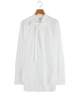 【レディース】Ribbon Tie Blouse - Solid＆Leopard