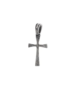 Engraved Tiny Cross Pendant | ANTIDOTE BUYERS CLUB(アンチドート
