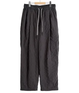 NEW WIDE TWO TUCK PANTS (STITCHED NYLON)