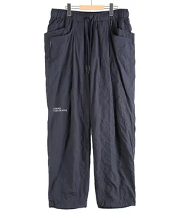 STITCHED WIDE TAPERED EASY PANTS