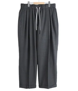 TWO TUCK S WOOL PANTS