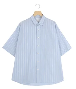SPARKLING PLAID HALF SLEEVE SHIRT | MASU(エムエーエスユー