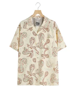 “KING COBRA” by VINCE RAY HIGH DENSITY RAYON S/S OPEN SHIRT