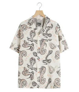 “KING COBRA” by VINCE RAY HIGH DENSITY RAYON S/S OPEN SHIRT