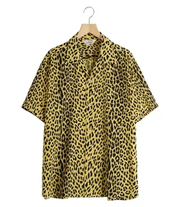 “LEOPARD” HIGH DENSITY RAYON S/S OPEN SHIRT