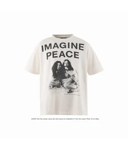 JL_SS T-SHIRT/IMAGINE PEACE