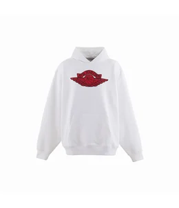 MAHF 前開きスタジャン風 ロゴ刺繍 グラトリ マーフ ユニセックス MJ SM FLC HOODIE | SAINT Mxxxxxx(セント マイケル) / トップス