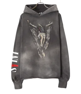 HOODIE VLONE 製品の割引セール HOODIE VLONE セントマイケル BLACK スウェット フーディ XL パーカー