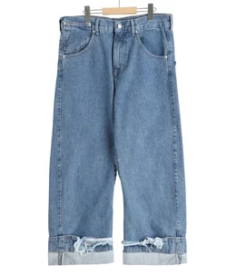 DEAN BLUE / Oversized denim trousers