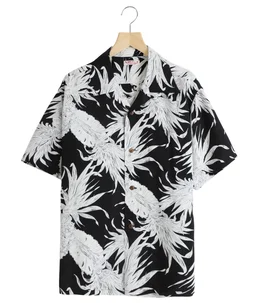 “ISLAND PINEAPPLE“ S/S RAYON HAWAIIAN SHIRT