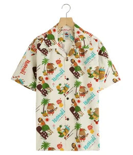 “TRIP TO HAWAII“ COTTON SEERSUCKER BY 柳原良平 with MOOKIE