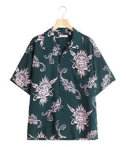 SUN SURF ハワイアン 半袖シャツ Lサイズ TIKI“ S/S RAYON HAWAIIAN SHIRT | SUN SURF(サンサーフ) / トップス