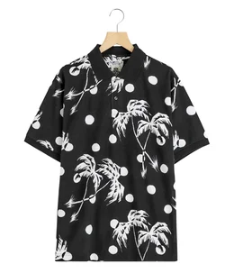 NVG×SUNSURF Moon Palm Tree Polo