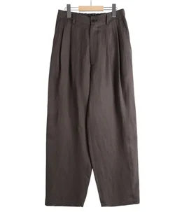 VIS/LI TWILL WIDE EASY TROUSERS