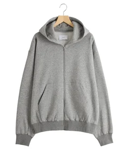 YAK/COTTON SWEAT ZIP HOODY
