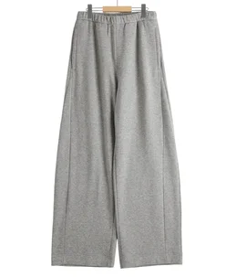 YAK/COTTON SWEAT EASY TROUSERS
