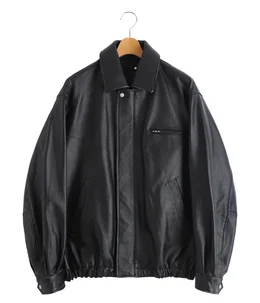 COW LEATHER VINTAGE ZIP JACKET | ssstein(シュタイン) / アウター