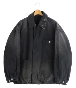 SULFUR DYED OXFORD VINTAGE JACKET