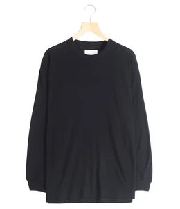 FINE WOOL OVERSIZED LONG SLEEVE TEE