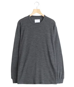 FINE WOOL OVERSIZED LONG SLEEVE TEE | ssstein(シュタイン