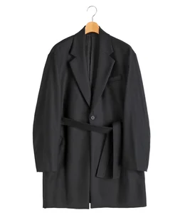 COMPRESSED FLANNEL HALF COAT