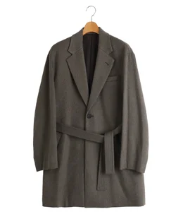 WOOL DOESKIN HALF COAT