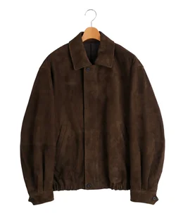 GOAT SUEDE ZIP JACKET