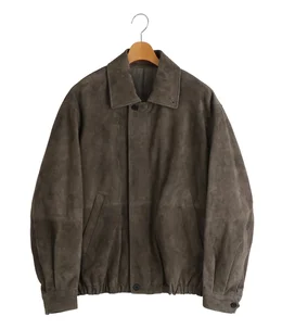 GOAT SUEDE ZIP JACKET