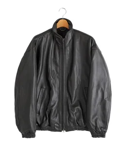 SHEEP LEATHER STAND COLLAR JACKET | ssstein(シュタイン) / アウター