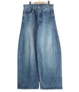 DEFORMATION WIDE DENIM PANTS