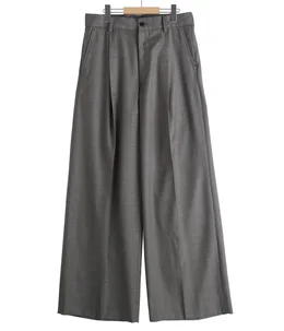 EXTRA FINE WOOL EXTRA WIDE TROUSERS