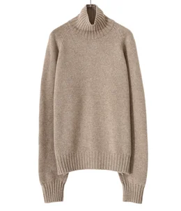 EX FINE LAMBS LOOSE HIGH NECK KNIT LS | stein(シュタイン