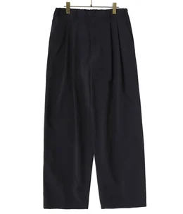 WINDPROOF NYLON WIDE EASY TROUSERS